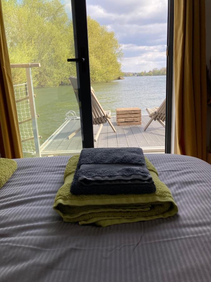 Seinehouse - Maison Flottante Vaux-Sur-Seine Exteriör bild