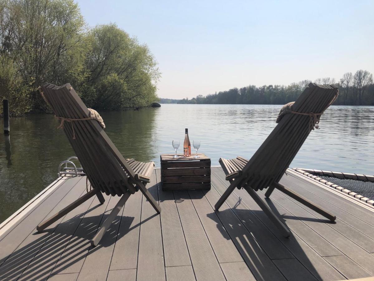 Seinehouse - Maison Flottante Vaux-Sur-Seine Exteriör bild