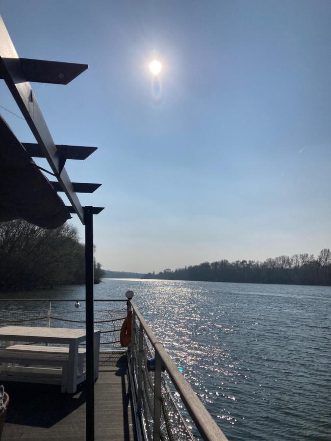 Seinehouse - Maison Flottante Vaux-Sur-Seine Exteriör bild
