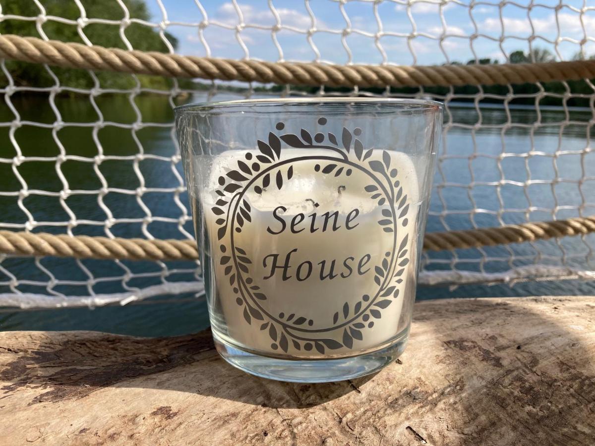 Seinehouse - Maison Flottante Vaux-Sur-Seine Exteriör bild